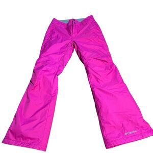 Columbia ski pants Nylon pink women’s small S rn#69724